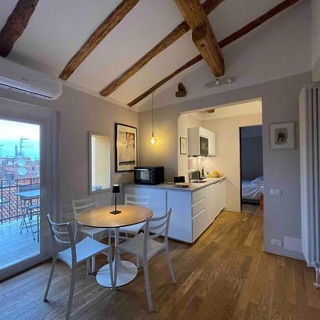 Romantic Attic Room With Panoramic View Bologne Extérieur photo